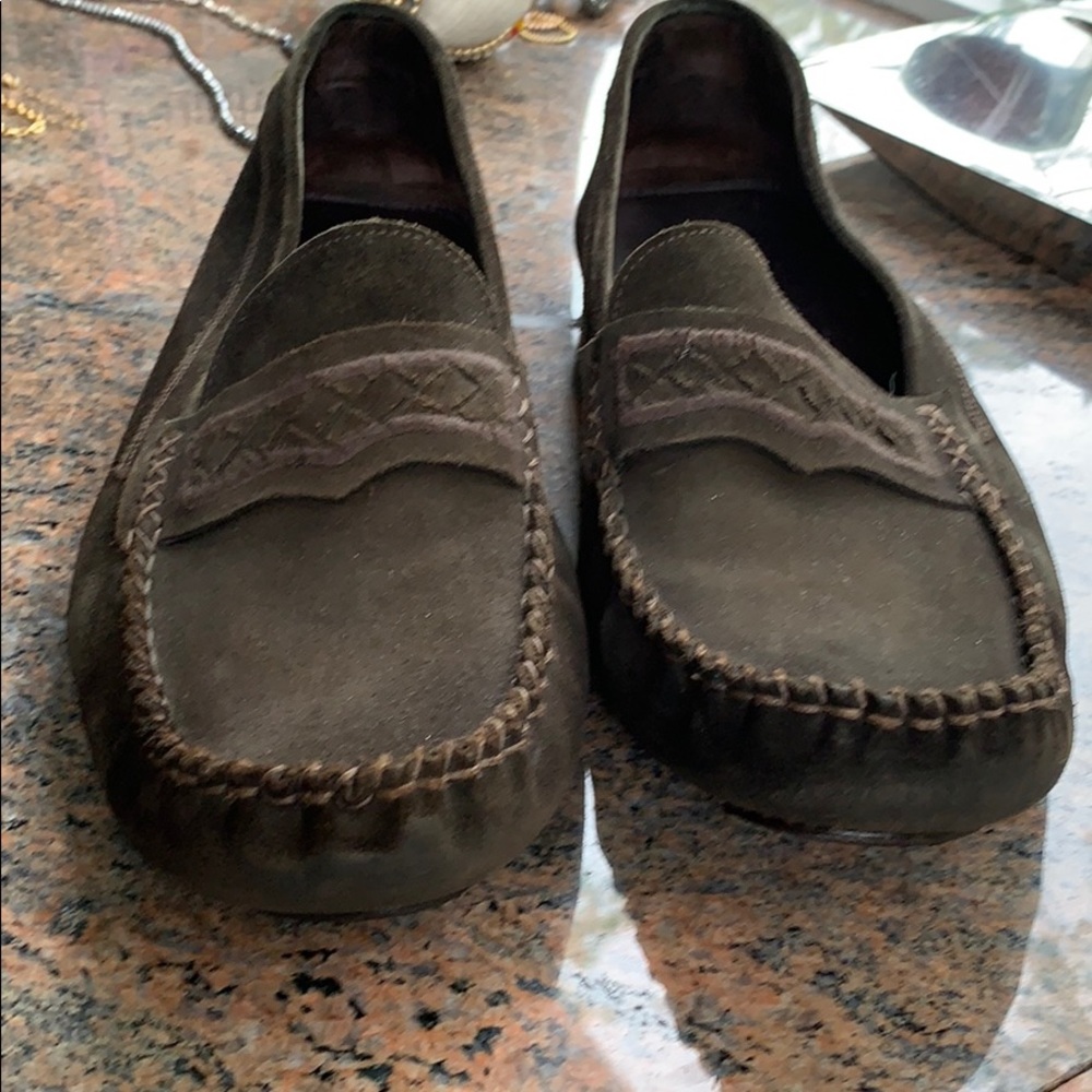 Bottega Veneta ESPRESSO Men’s Suede Loafers - Picture 7 of 7